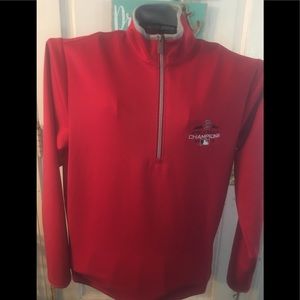 Red Sox 1/4 zip pull over